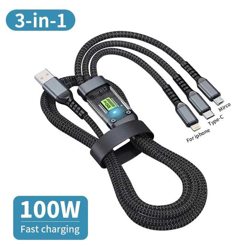 3-in-1 Fast Charging Cable