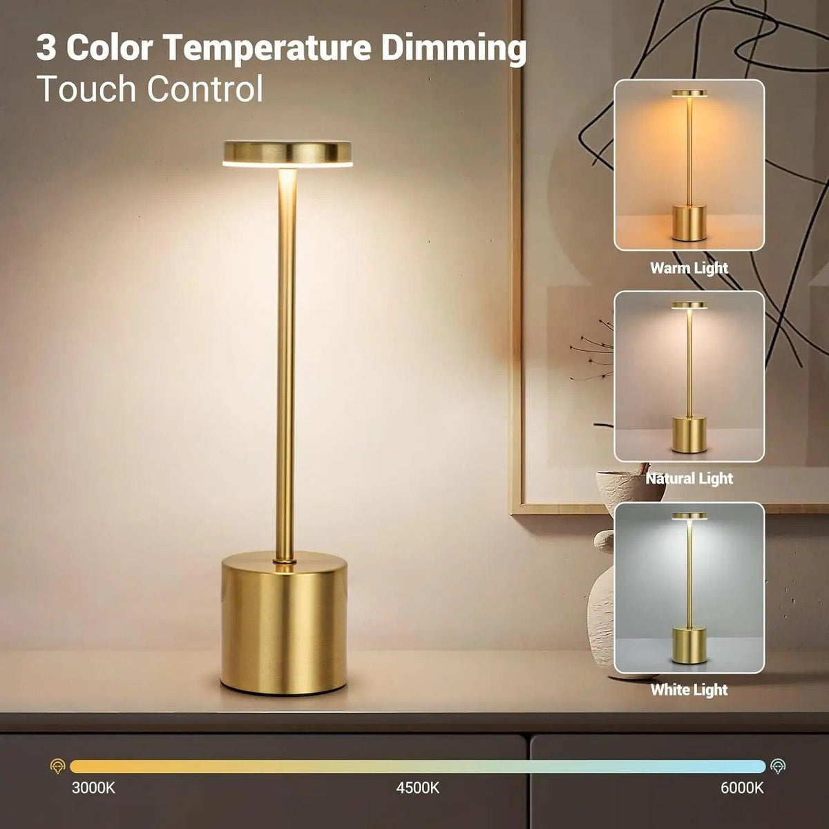 Touch Control LED Table Lamp