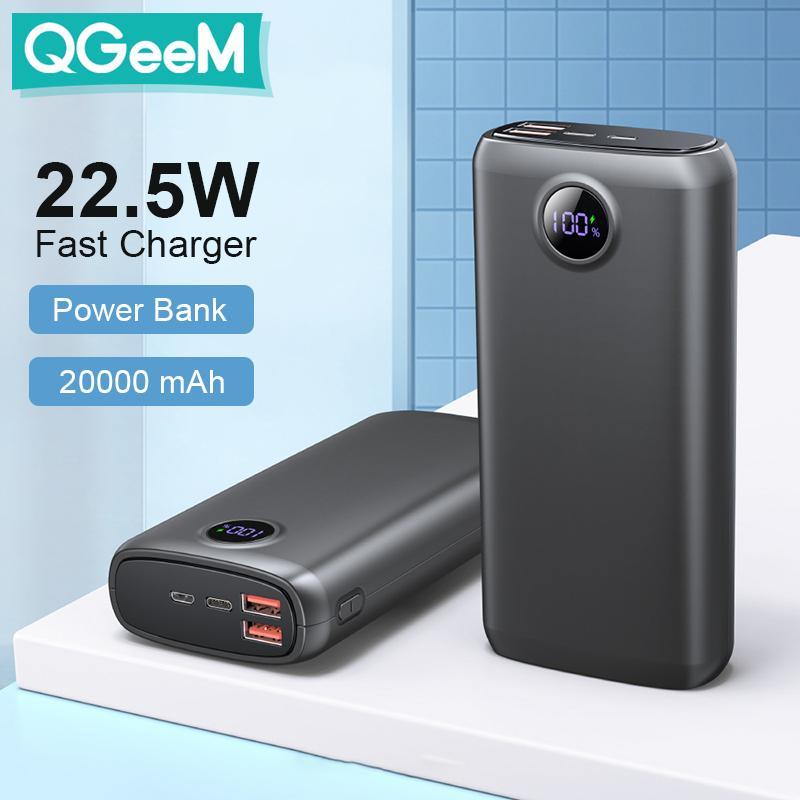 20,000mAh Fast-Charge Power Bank