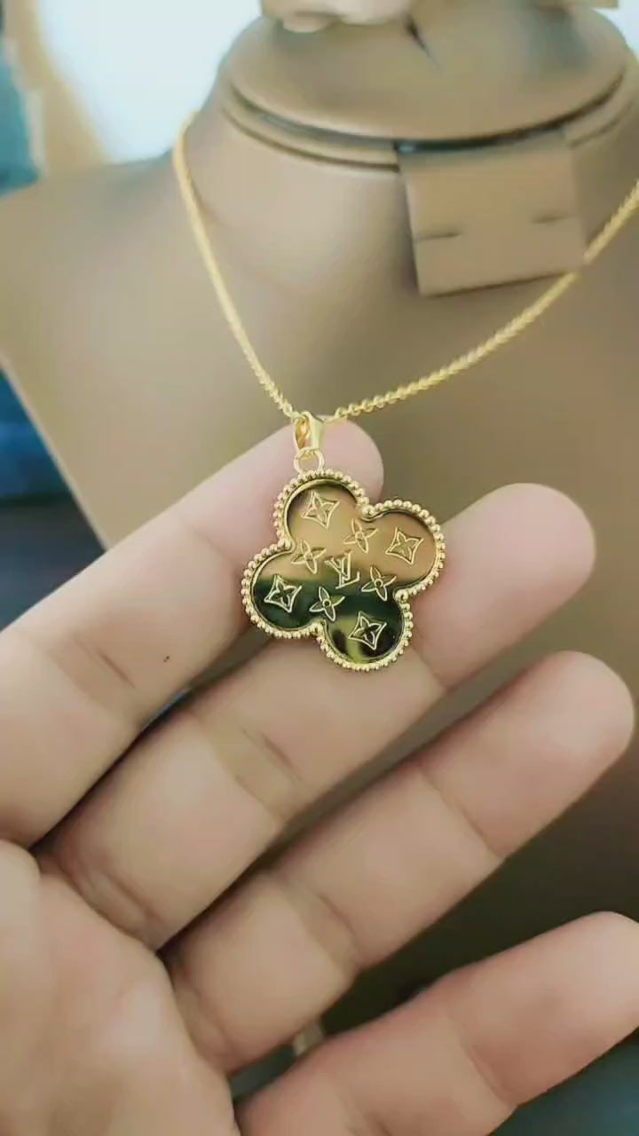 Double sided LV Necklace